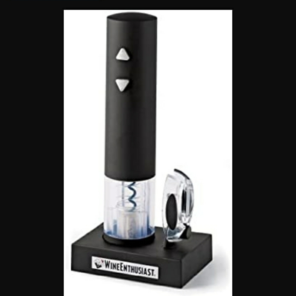 Wine Enthusiast Electric Corkscrew Ins. Bag & Acc.
